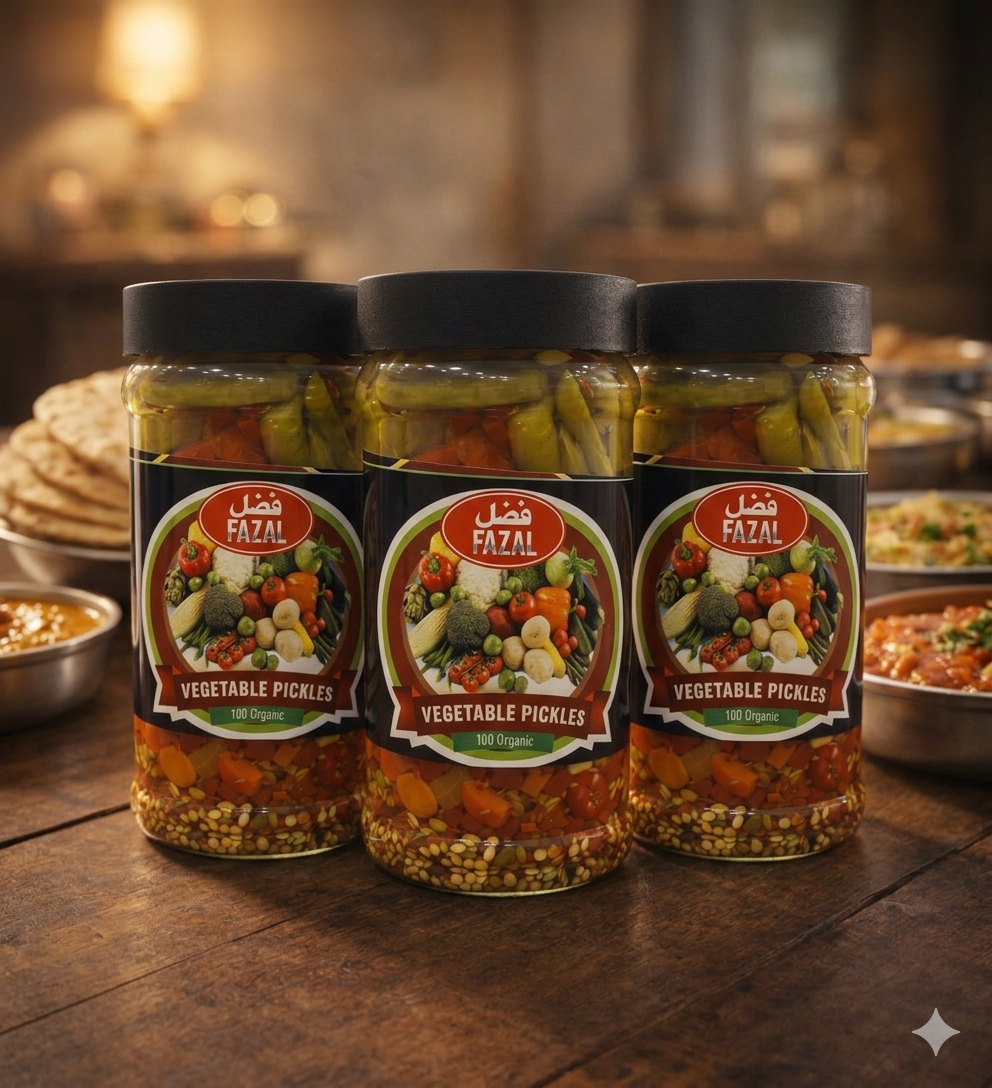 Traditional Homemade Achar - Mixed Pickle