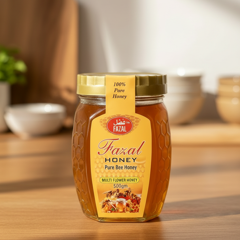 Zoomed Fazal Honey Jar